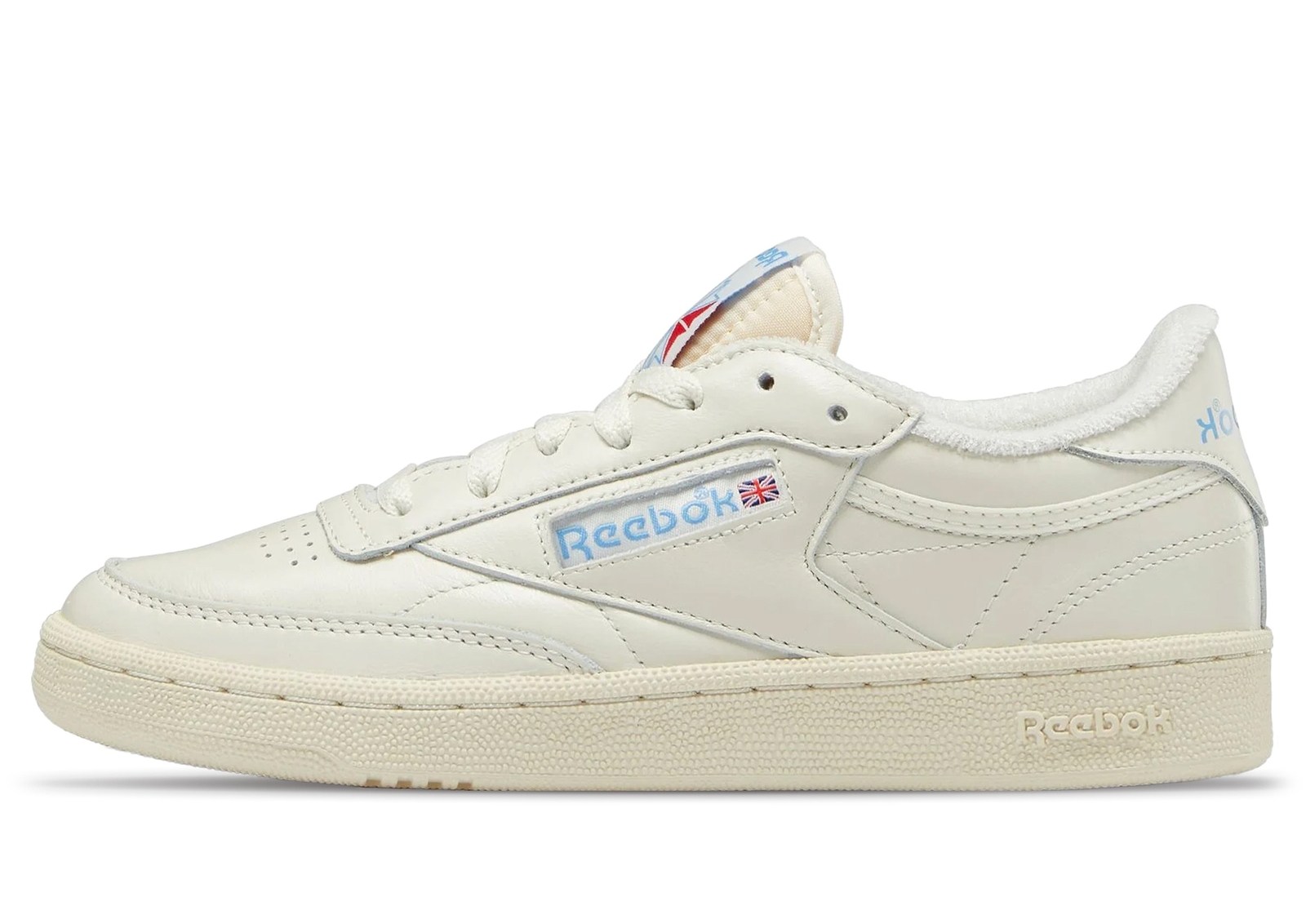 Reebok Club C 85 Vintage Кроссовки для женщин Меловые Алебастровые Небесно-голубые 27490₽