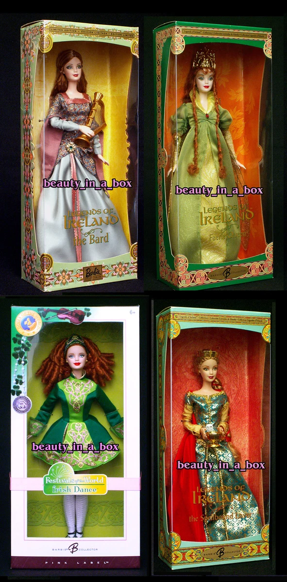 Bard Barbie Doll Spellbound Lover Faerie Queen Legends of Ireland