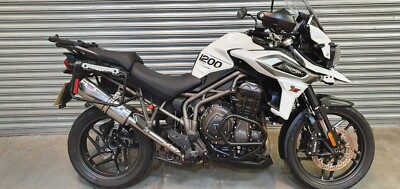 Triumph Tiger 1200 Explorer Performance Motorrad straßenzugelassen / Rennauspuff