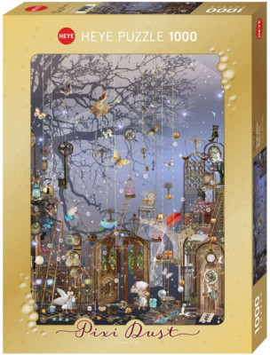 HEYE PUZZLE 1000 PIECES ILONA RENY PIXIE DUST MAGIC KEYS 50 x 70 cm ART 29918