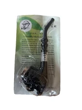 Chinese Man Smoking Pipe