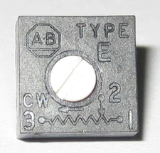 Allen Bradley Trimmer Potentiometer - 500 kohm - Single Turn Top Slot - Type E