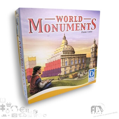 Queen Games 10261 - World Monuments   Brettspiel von Piero Cioni Unbespielt