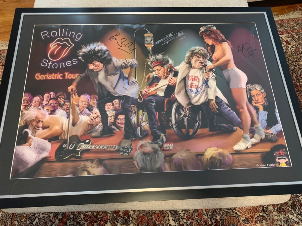 ROLLING STONES 1983 結成20周年記念ポスター☆レア ROLLING STONES 1983 結成20周年記念ポスター☆レア