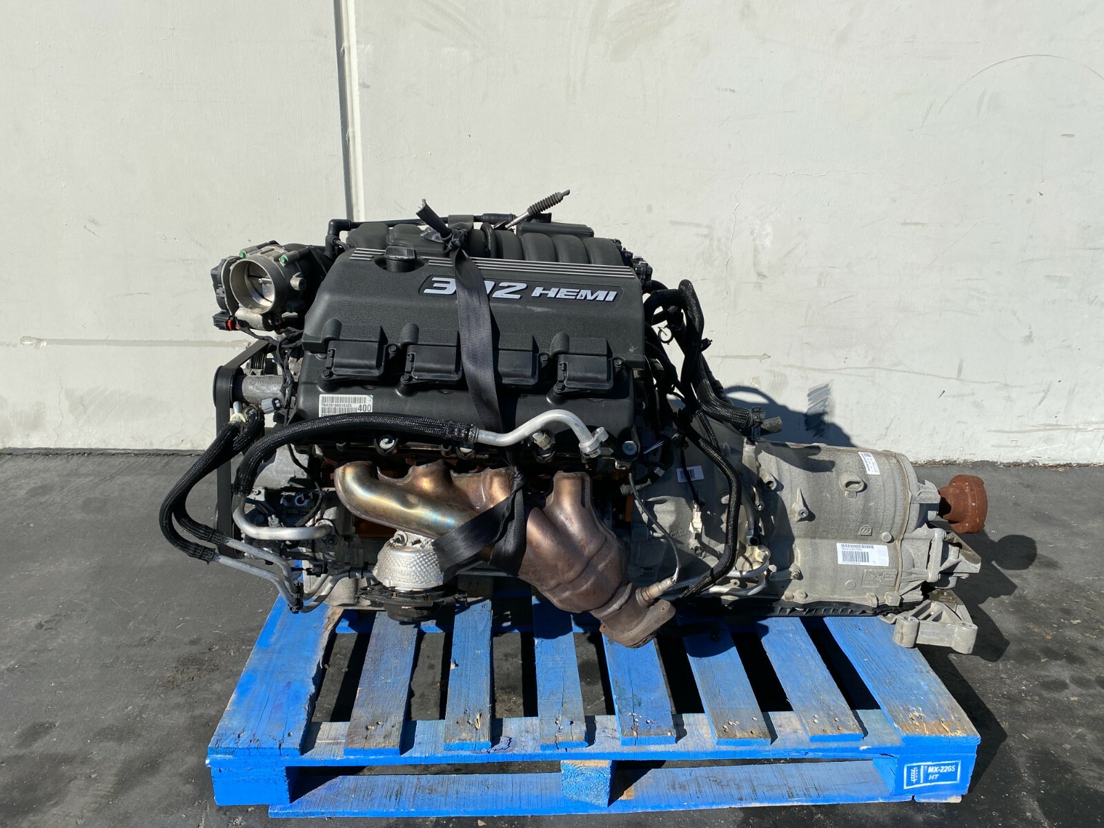 6.4 HEMI 392 ENGINE TRANSMISSION SWAP DODGE CHALLENGER CHARGER SRT OEM