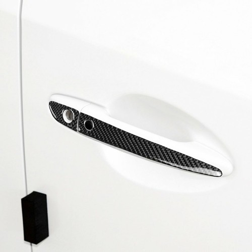 8*Real Carbon Fiber Exterior Door Handle Cover Fit For Mazda CX-5 CX5 2017-2019 - Foto 9 di 12