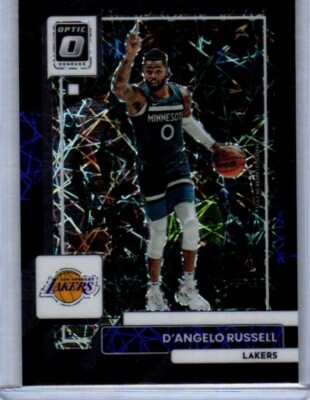 Dangelo Russell Black Velocity Optic /39 Super Short Print