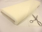 Dress Net 100% Polyester Tulle Fabric Material - CREAM