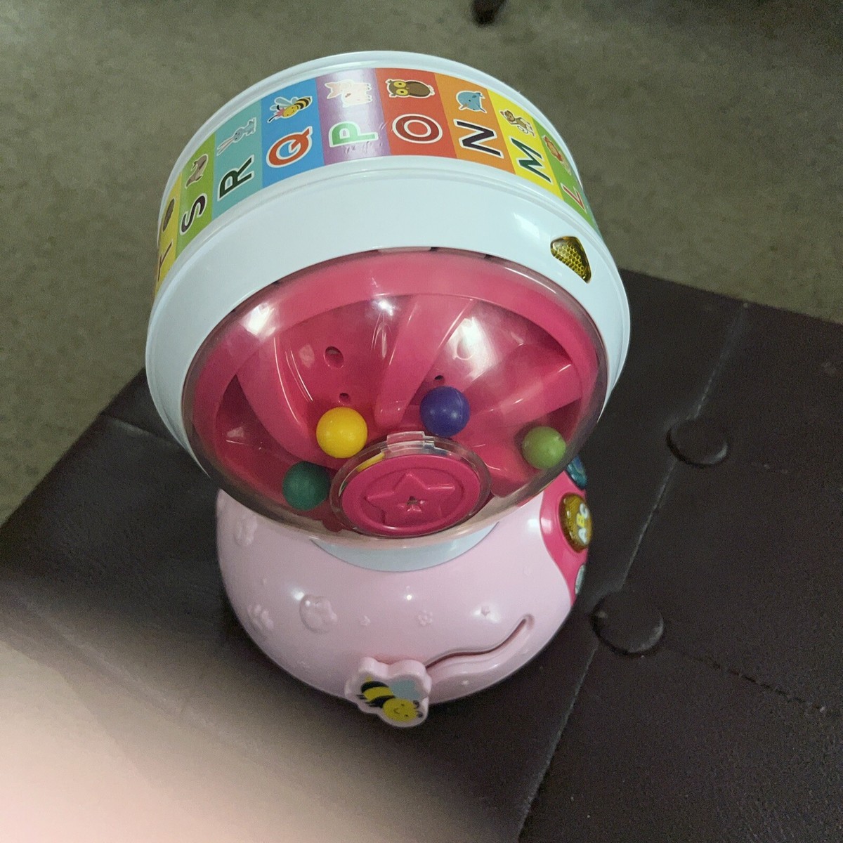 Leap Frog Spin and Sing Alphabet Zoo Discovery Ball ABC Wheel PINK