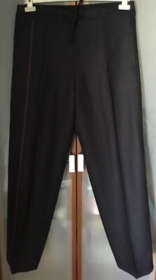 DUNHILL MENS $795 NAVY 100 % WOOL PANTS SZ.50 NEWWTAG ITALY | eBay