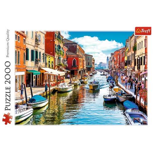 Puzzle Trefl rouge 2000 pièces - île de Murano, Venise - Photo 3 sur 10
