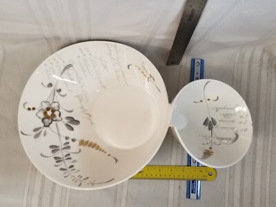 VILLEROY & BOCH * New Wave Chip & Dip (Eye-Catcher) Bowl Limited
