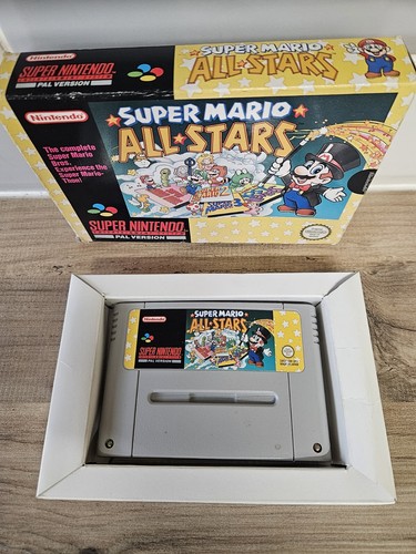 Super Mario - All Stars | SNES Game Boxed | NES | Super Mario - Nintendo | SNES - Picture 8 of 16