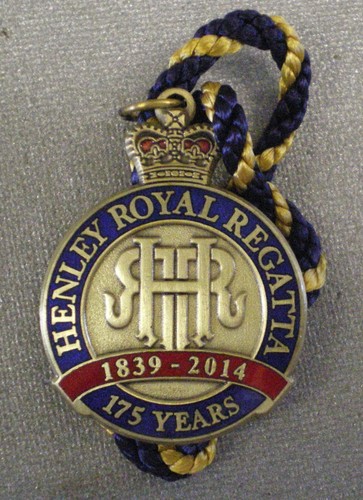 HENLEY ROYAL REGATTA HRR Enamel Badge 1839 - 2014 ROWING 175 YEARS - 第 1/1 張圖片