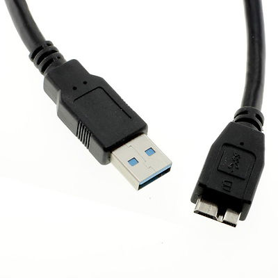 USB Kabel Datenkabel für Transcend HDD externe Festplatte mit USB 3.0