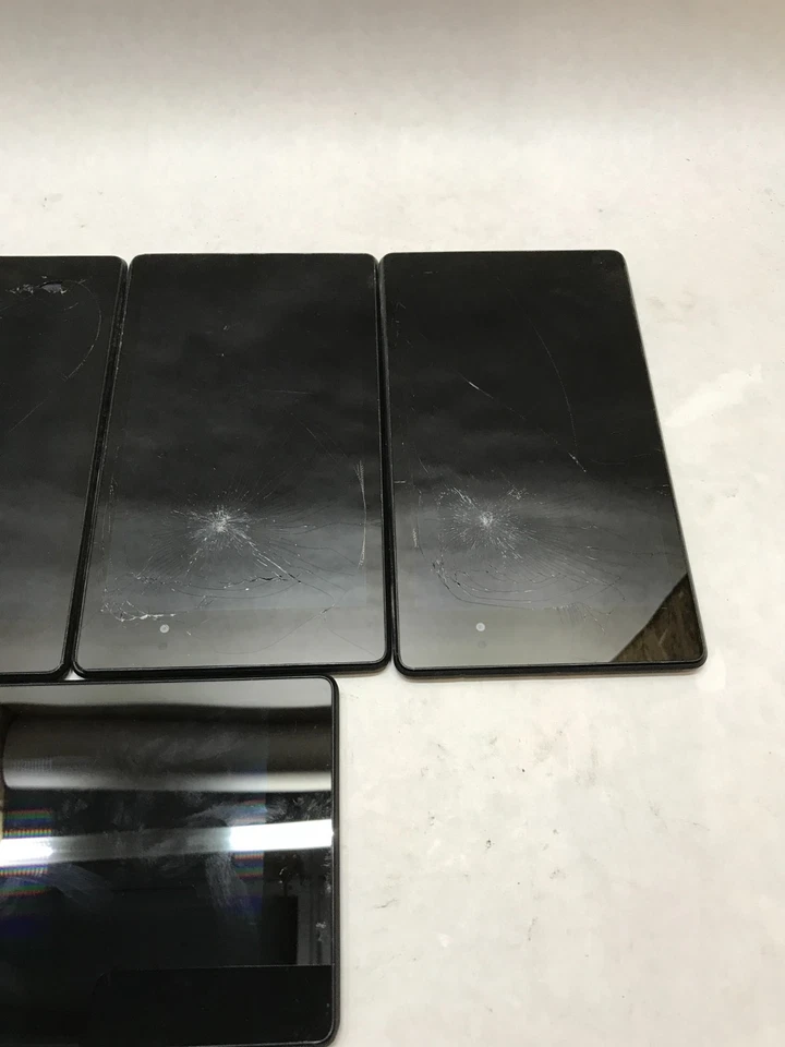 Lot of 5 Asus Nexus 7 Tablet 7" UNTESTED For Parts/Repair AS IS CRACKED!!!! - DW - Image 4 of 4