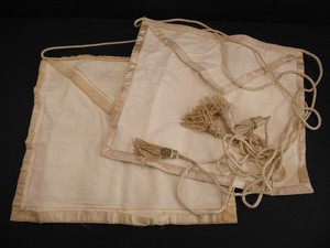 Antique 1940s Masonic Freemason Lambskin Aprons - Dunsmuir, CA Lodge No. 297