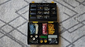 Lego Technic Bundle - Briefcase Set (8062) + 9V Motor (8720) - Very Good