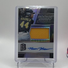 2019 Panini Spectra Kevin Kramer Rookie Jersey Autograph #110 185/199