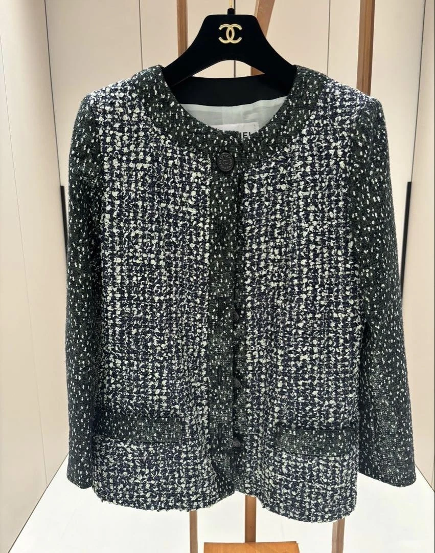 Acquistata A Ginza Rara Giacca Chanel Tweed 38