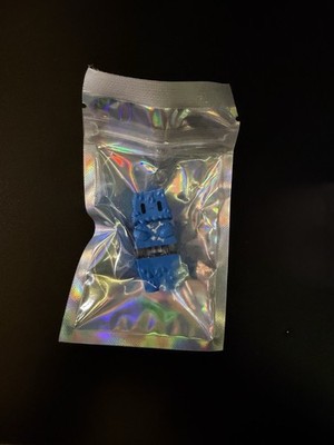 Tap Cap Slime Blue Collectible Mystery Fidget Toy Keycap Animation Plastic