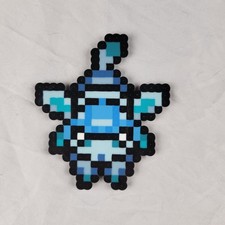 Glaceon Overworld Sprite Pokemon Perler