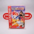 Sega Genesis SONIC SPINBALL / SONIC THE HEDGEHOG PINBALL - NEW & Factory Sealed!