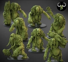 Giant Ogre Forgotten Sons X8 28 Mm Fantasy Monster Infantry Tabletop