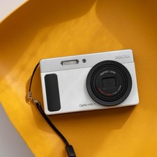 PENTAX Optio H90 White Compact Digital Camera Tested Working Seller Japan