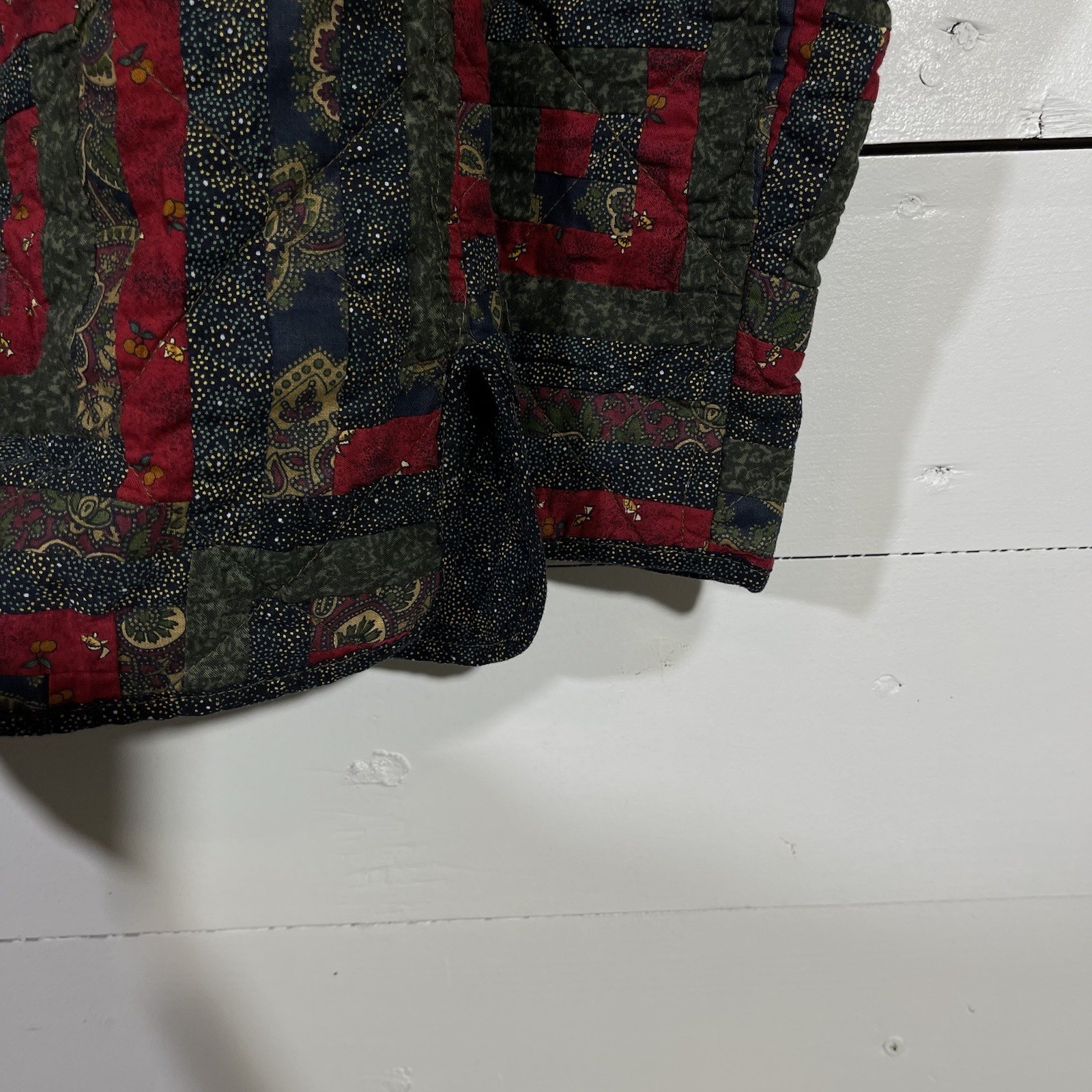 Vintage Donna Sharp Quilted Patchwork Jacket Wome… - image 5