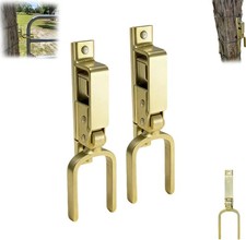 2Pcs Heavy Duty Instant Locking Gate Latch One-Hand Use for Farm Ranch Backyard