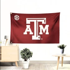 TEXAS A&M UNIVERSITY AGGIES 3'X5' BANNER FLAG