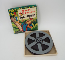 Vintage Woody Woodpecker Castle Films 558 Log Jammed 8mm Reel USA