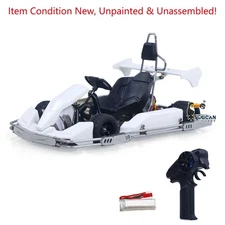 JDM 1/10 4WD RC Racing Kart 298A KIT Steering Servo Battery Transmitter Vehicle