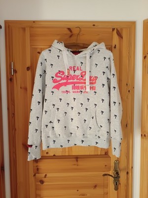 Hoodie Damen Superdry Gr. L