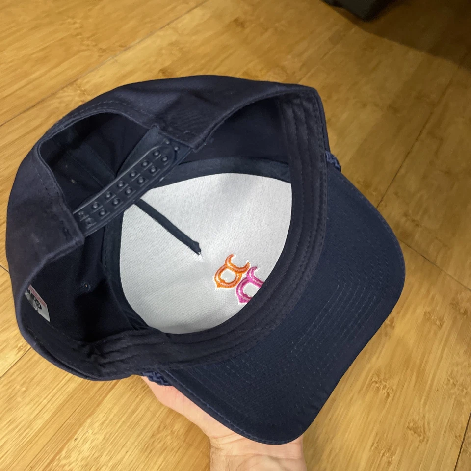 Chapéu Snapback Boston Donut Doughnut Dunks Red Sox Marinha A-Frame Corda Caminhoneiro Bom - Imagem 4 de 4