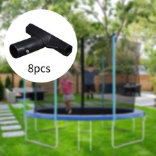 8x Trampoline T Tube Connector Reusable Connection for Workout Garden Lawn