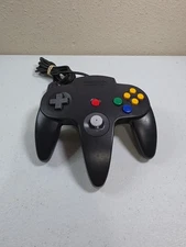 Nintendo 64 N64 Original Controller NUS-005 Black