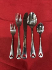 Disney Mickey Mouse Icon Stainless Steel 5 Piece Flatware Set Place Setting