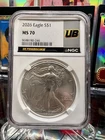 2026 ASE Eagle S $1 MS70 NCG ULTRA BREAKS 1oz Silver
