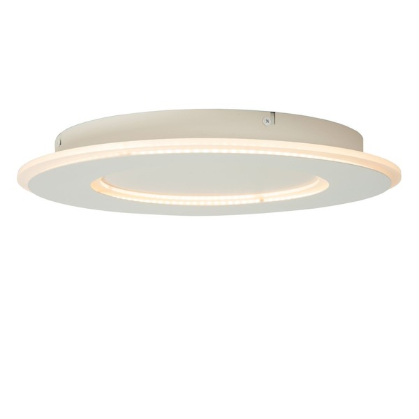 LED Deckenleuchte Weiß Dimmbar Blendarm Rund Ø39.6 Cm 2700 K Deckenlampe Flur-image
