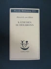 Heinrich von Kleist KATCHEN DI HEILBRONN Adelphi Piccola Biblioteca  n. 372