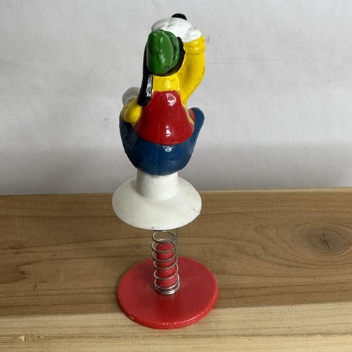 GOOFY Pop-Up Spring Toy VINTAGE DISNEY MICKEY & FRIENDS JUMP UPS - Picture 3 of 6