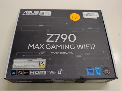 Asus Z790 Max Gaming WIFI7 Intel LGA 1700 ATX Motherboard UNTESTED PARTS/REPAIRS