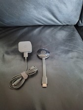Google Chromecast 2nd Gen NC2-6A5 HDMI TV Streamer Tested With Power Adapter