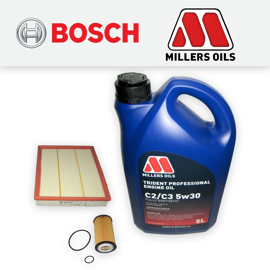 SERVICE KIT VAUXHALL ZAFIRA B MK2 1.6 16V A16XER Z16XER OIL AIR FILTERS +OIL