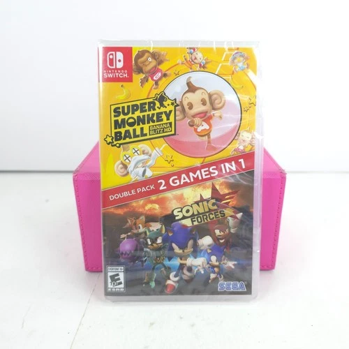 Sonic Forces + Super Monkey Ball: Banana Blitz HD Double Pack - Nintendo Switch