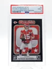 PATRICK MAHOMES II 2025 DONRUSS OPTIC CAPT/CHARGE BLACK PANDORA /149 PSA 9 Q4705