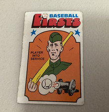 1976 Fleer Cloth Patches - Laughlin Baseball Firsts Hank Gowdy #42 (RC)