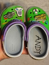 Sz 1Y Crocs Kids Toy Story Buzz Lightyear Classic Clogs Size J1 Big Kids Disney